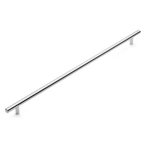 Dynasty Hardware P-1020-26 European 20" Bar Cabinet Hardware Pull Polished Chrome