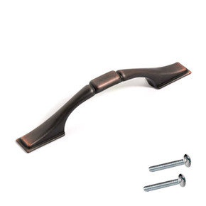 Dynasty Hardware P-3232-10B Cambridge Cabinet Hardware Pull, Oil Rubbed Bronze