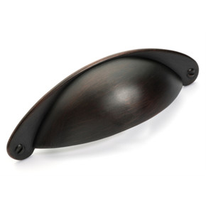Dynasty Hardware P-8233-10B Shaker Style Cabinet Hardware Pull, Oil Rubbed Bronze