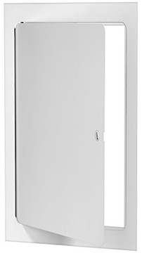 Premier 5000 Series Commercial Grade Steel Access Door, 12 x 24 Flush Universal Mount, White (Screwdriver Latch)