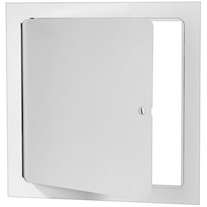Premier 5000 Series Commercial Grade Steel Access Door, 14 x 14 Flush Universal Mount, White (Screwdriver Latch)
