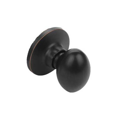 Dynasty Hardware Aspen Knob Dummy Set Aged Oil Rubbed Bronze