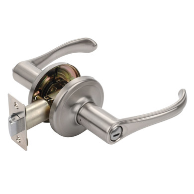 Dynasty Hardware VAI-30-US15 Vail Lever Privacy Set, Satin Nickel