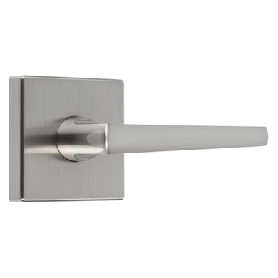Dynasty Hardware CAP-78-US15, Capri Design Individual Dummy Function Door Lever Satin Nickel