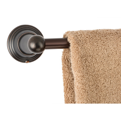 Dynasty Hardware 2218-ORB Muirfield 18" Single Towel Bar Oil Rubbed Bronze