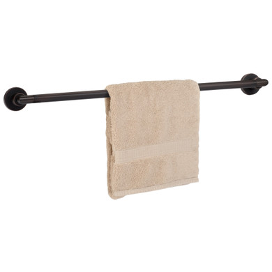 Dynasty Hardware 4002-ORB Manhattan 24" Single Towel Bar Oil Rubbed Bronze