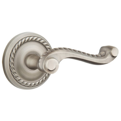 Emtek 8051-RL-US15A Rope Door Lever Dummy Set With Rope Rosette Pewter