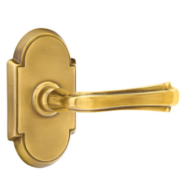 Emtek 8108-WM-US7 Wembley Door Lever Passage Set With #8 Rosette French Antique