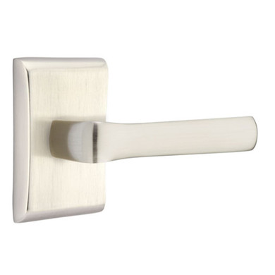 Emtek 5111-SPN-US15 Spencer Door Lever Passage Set With Neos Rosette Satin Nickel