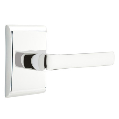 Emtek 5051-SPN-US26 Spencer Door Lever Dummy Set With Neos Rosette Polished Chrome