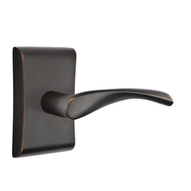 Emtek 5211-TRT-US10B Triton Door Lever Privacy Set With Neos Rosette Oil Rubbed Bronze