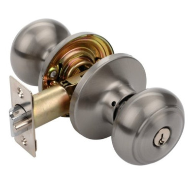 Dynasty Hardware SIE-00-US15 Sierra Keyed Entry Door Knob, Satin Nickel