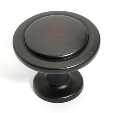 Dynasty Hardware K-80960-10B Cabinet Hardware Knob, Oil Rubbed Bronze