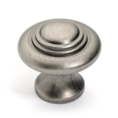 Dynasty Hardware K-9229-AN Concentric Cabinet Knob, Antique Nickel
