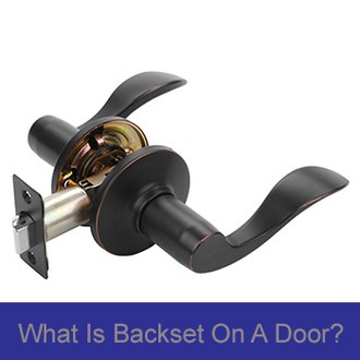 How to determine your doors backset.