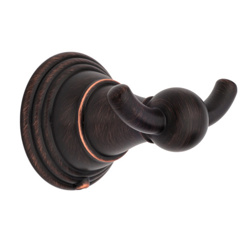 Jeffrey Alexander Newbury Bronze Double Robe Hook By Hardware