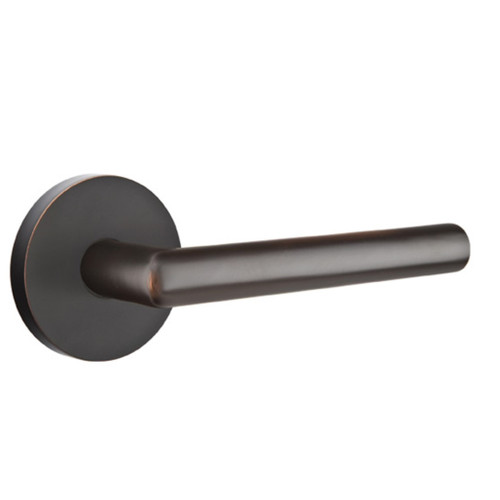 Emtek 5109-STU-US10B Stuttgart Door Lever Passage Set With Disk Rosette Oil Rubbed Bronze