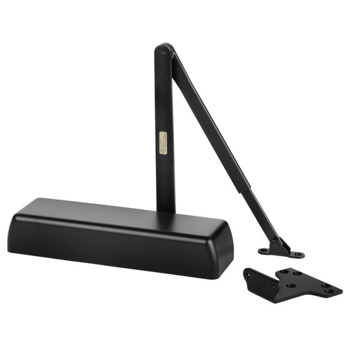 Dynasty Hardware 4401-BLK Heavy Duty Commercial Door Closer,Size 1-6, Black