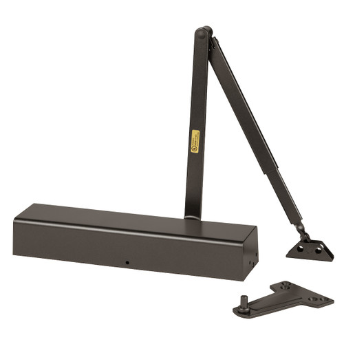 Dynasty Hardware DYN-8500-DURO Surface Mount Door Closer, Size 1-6, ADA Compliant, Duronotic Bronze