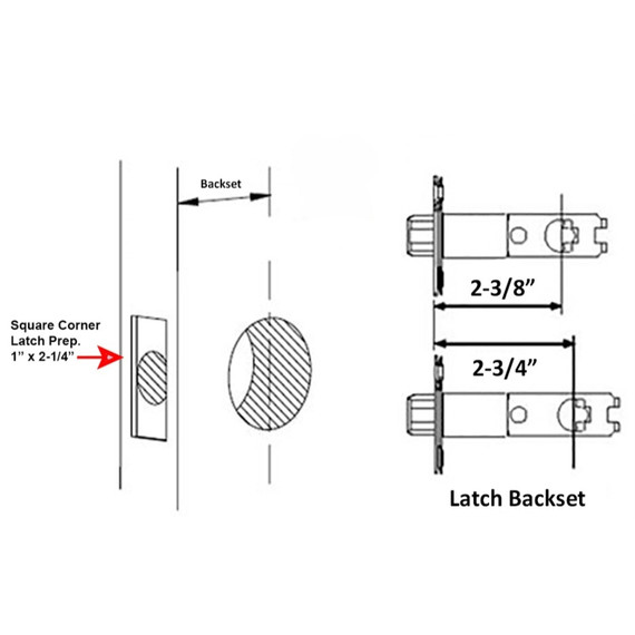 Emtek 8200-AS-US10B Astoria Clear Crystal Door Knob Privacy Set With Regular Rosette Oil Rubbed Bronze