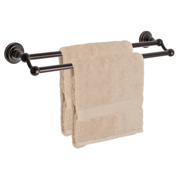 Dynasty Hardware 3816-ORB Palisades 24" Double Towel Bar Oil Rubbed Bronze