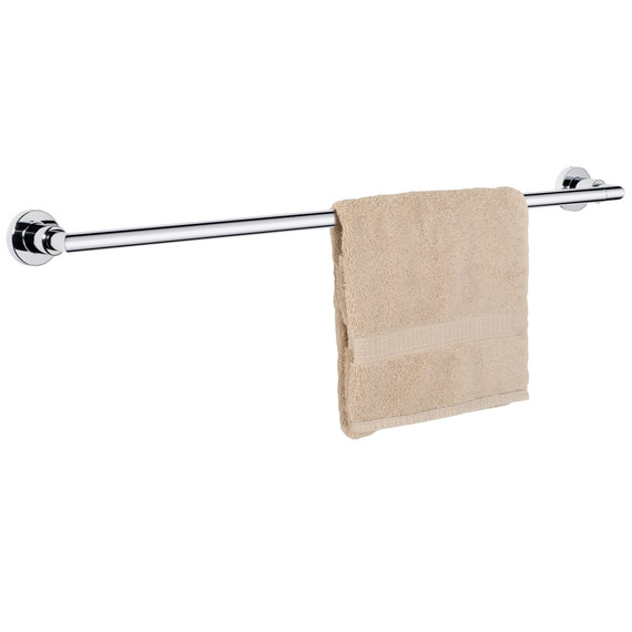 Dynasty Hardware 4002-CM Manhattan 24-Inch Single Towel Bar, Polished Chrome