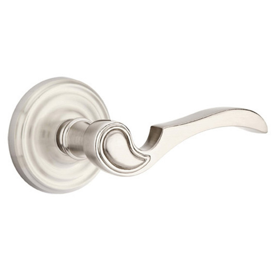 Emtek 8050-CV-US15 Coventry Door Lever Dummy Set With Regular Rosette Satin Nickel