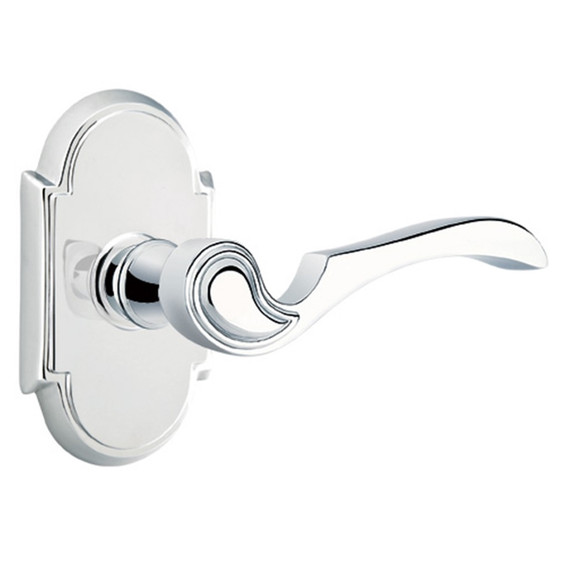 Emtek 8058-CV-US26 Coventry Door Lever Dummy Set With #8 Rosette Polished Chrome