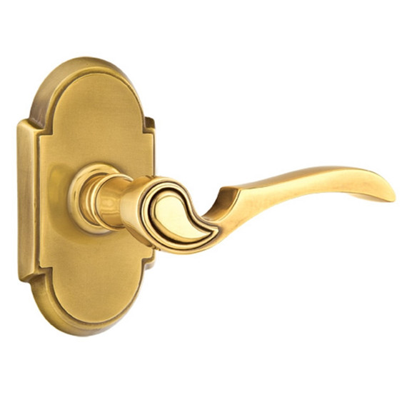 Emtek 8058-CV-US7 Coventry Door Lever Dummy Set With #8 Rosette French Antique