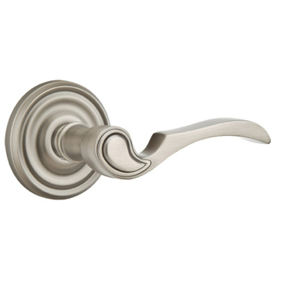 Emtek 8100-CV-US15A Coventry Door Lever Passage Set With Regular Rosette Pewter