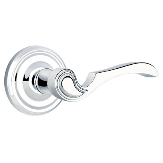 Emtek 8100-CV-US26 Coventry Door Lever Passage Set With Regular Rosette Polished Chrome