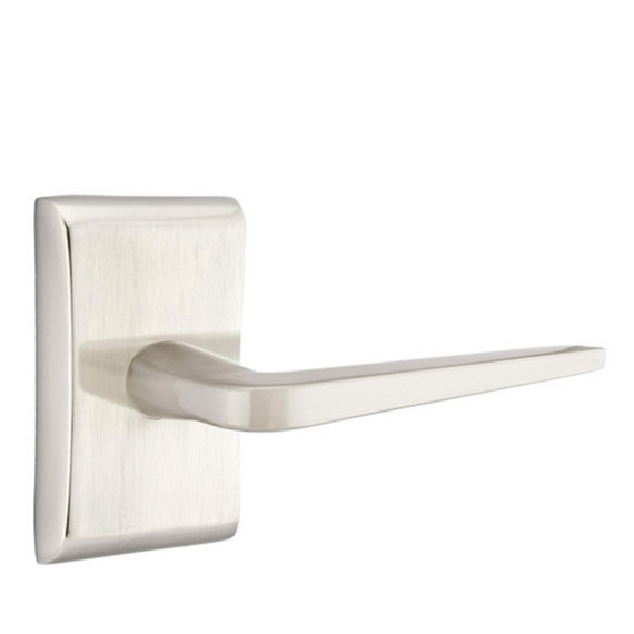 Emtek 5051-ATN-US15 Athena Door Lever Dummy Set With Neos Rosette Satin Nickel