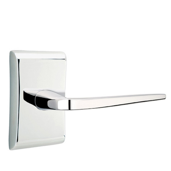 Emtek 5051-ATN-US26 Athena Door Lever Dummy Set With Neos Rosette Polished Chrome