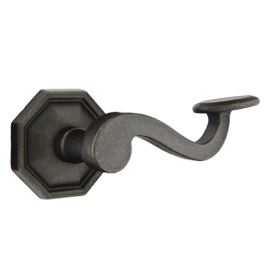 Emtek 72015-PD-MB Padua Lost Wax Door Lever Privacy Set With #15 Rosette Medium Bronze