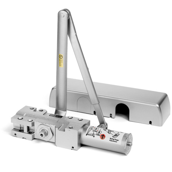 Dynasty Hardware 4401-ALUM Heavy Duty Commercial Door Closer, Aluminum