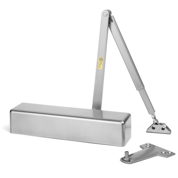 Dynasty Hardware DYN-8500-ALUM Surface Mount Door Closer, Sprayed Aluminum