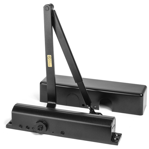 Dynasty Hardware 9000-DURO Surface Mount Door Closer, Duronotic Finish