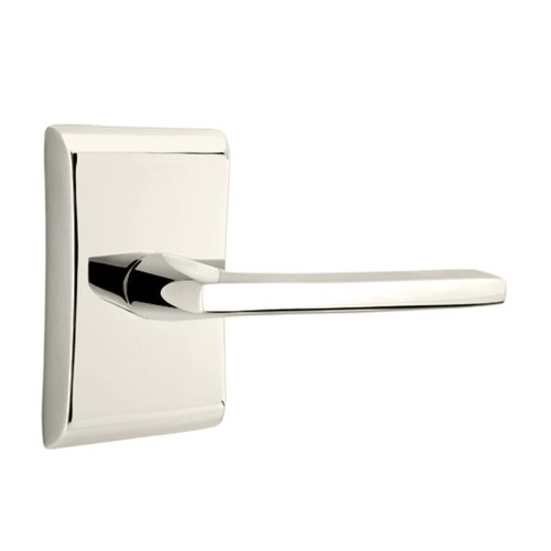 Emtek Helios Modern Lever Handle with Urban Modern Rosette