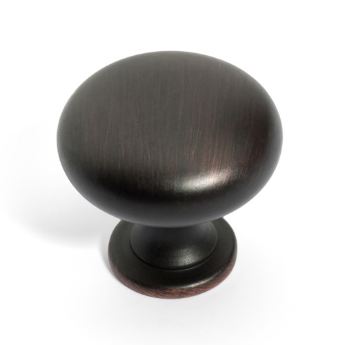 Dynasty Hardware K391012P Classic Knob, Aged Oil Rubbed