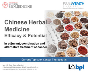Chinese Herbal Medicine Efficacy and Potential in current cancer treatment