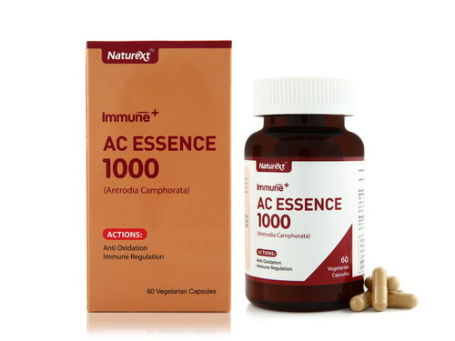 AC Essence 1000™ is a Chemopreventive health supplement made from powdered Antrodia Camphorata Mycelia, a rare fungus found naturally only in Taiwan.