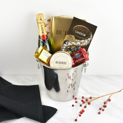 Moet Bubbles & Chocolate