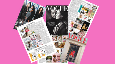 Nicole and Baby: A Third Consecutive Feature in British Vogue - Making Waves in Luxury Pet Fashion