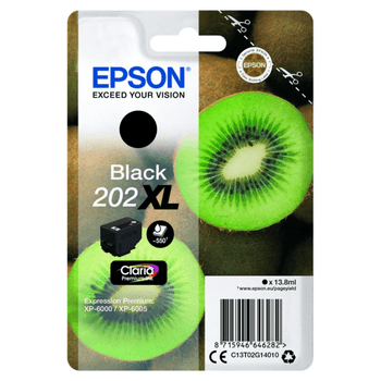 Genuine Original Epson T02E1 202 Black Cartridge