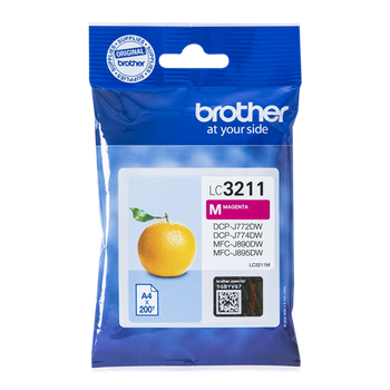 Genuine Original Brother LC3211 Magenta Ink Cartridge