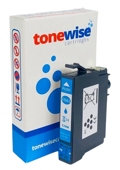 Epson 16XL High Capacity Cyan Ink Cartridge - T1632 Box In Tonewise Cartridges Branding