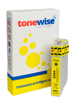Epson 29XL High Capacity Yellow Ink Cartridge - T2994 Box In Tonewise Cartridges Branding