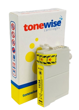 Epson 16XL High Capacity Yellow Ink Cartridge - T1634 Box In Tonewise Cartridges Branding