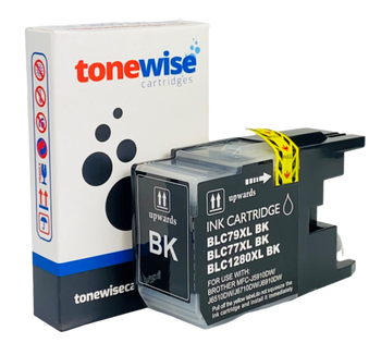 Brother LC1280XL-BK High Capacity Black Ink Cartridge Box In Tonewise Cartridges Branding
