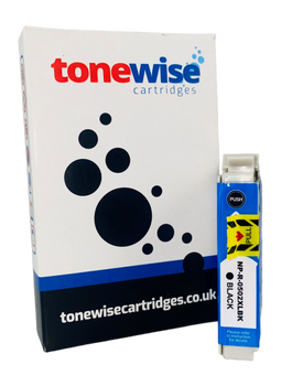 Epson 502XL High Capacity Black Ink Cartridge - T02W1 Box In Tonewise Cartridges Branding